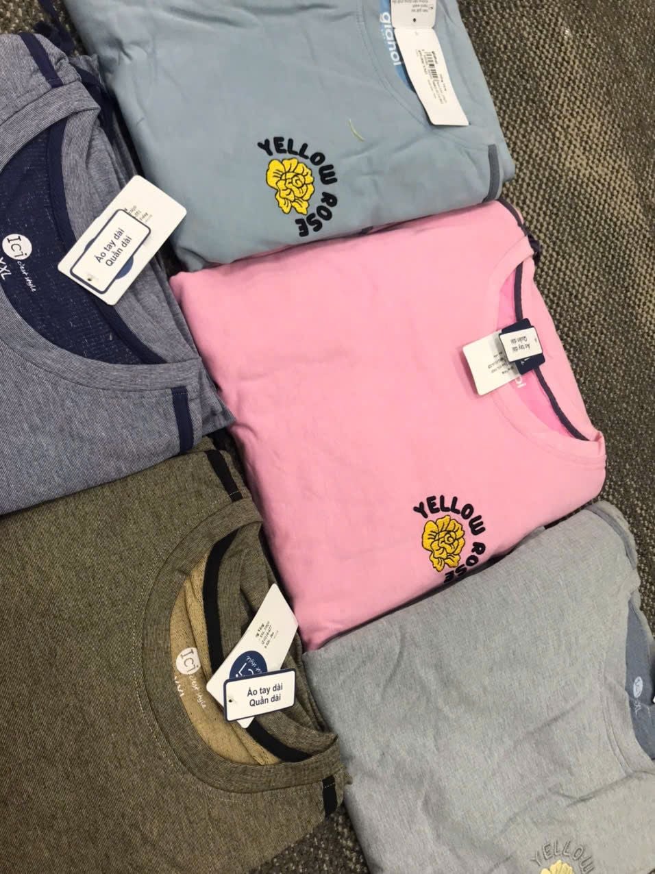  Hồng Vàng TDQD CHẤT DA CÁ ẤM L XL XXL 