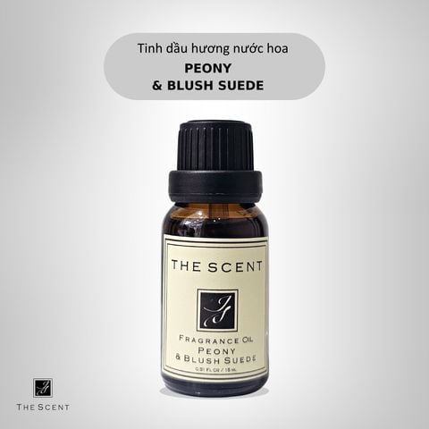Tinh dầu Peony & Blush Suede - Tinh dầu hương nước hoa cao cấp The Scent