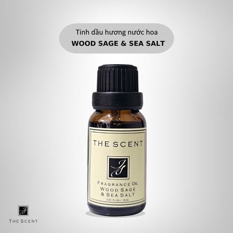 Tinh dầu Wood Sage & Sea Salt - Tinh dầu hương nước hoa cao cấp The Scent