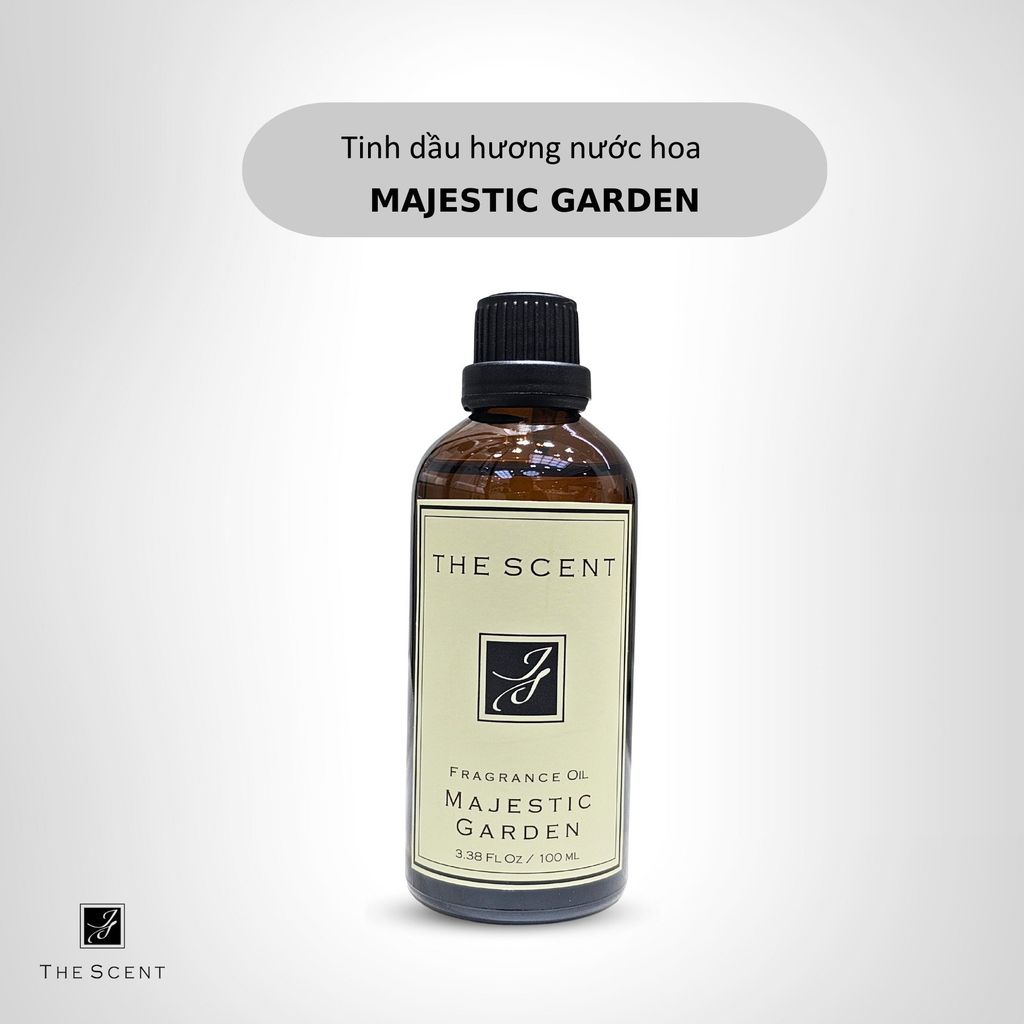 Tinh dầu hương nước hoa cao cấp Majestic Garden - The Scent