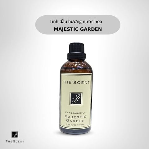 Tinh dầu hương nước hoa cao cấp Majestic Garden - The Scent