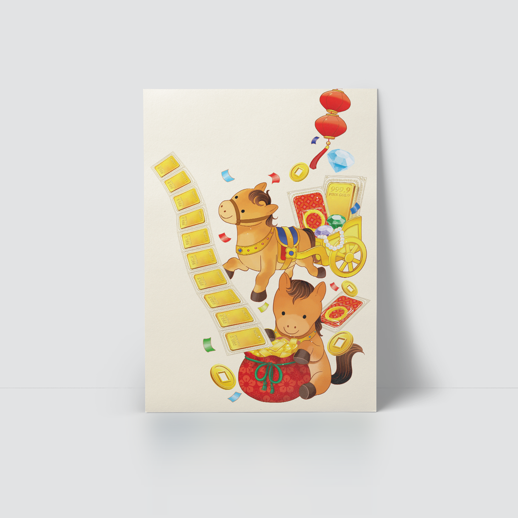 THE JOYFUL PONY - PROSPEROUS YEAR