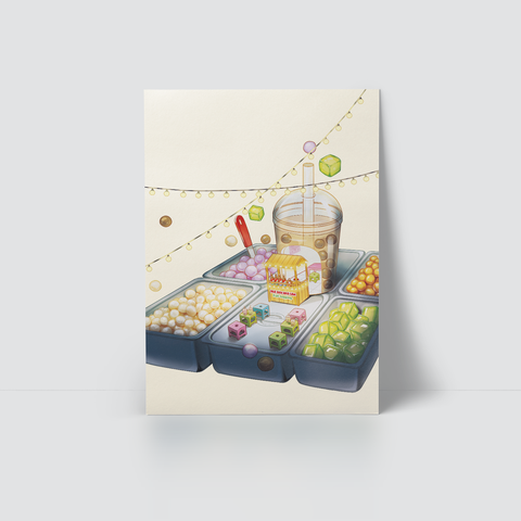 QUEN QUEN QUÁN NHỎ - XE TRÀ SỮA