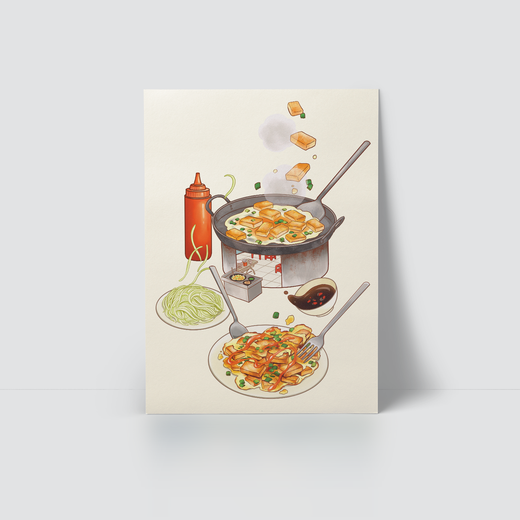 QUEN QUEN QUÁN NHỎ - XE BỘT CHIÊN