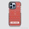 COLORFUL PATTERN - RED