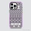 COLORFUL PATTERN - PURPLE