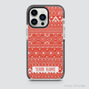 COLORFUL PATTERN - RED