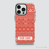 COLORFUL PATTERN - RED