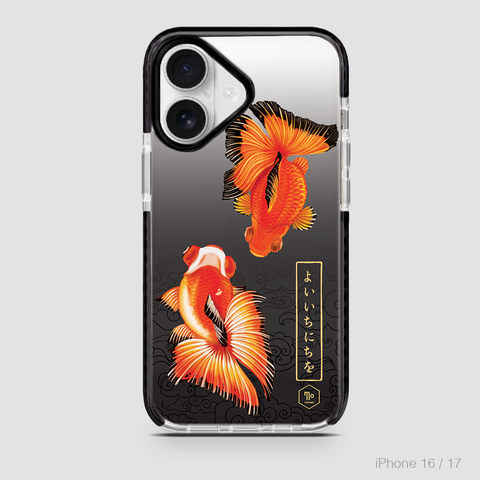 GOLD FISH - TWO BUTTERFLY TAIL