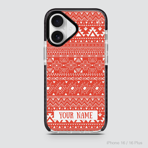 COLORFUL PATTERN - RED