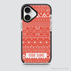COLORFUL PATTERN - RED