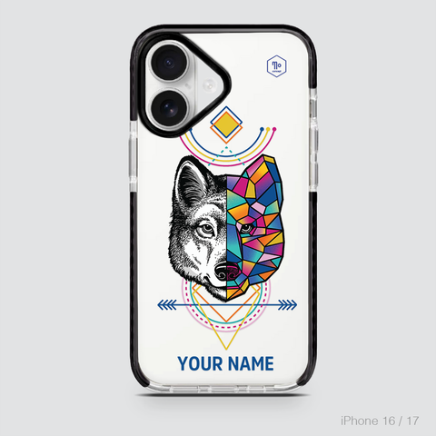 WILD ANIMAL IN POLYGON - WOLF