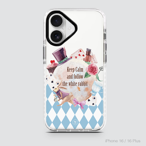 ALICE IN WONDERLAND - KEEP CALM AND FOLLOW THE WHITE RABBIT