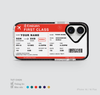 COLORFUL BOARDING PASS - EMIRATES AIRLINES