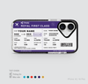 COLORFUL BOARDING PASS - THAI AIRWAYS
