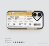 COLORFUL BOARDING PASS - VIETNAM AIRLINES