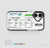 COLORFUL BOARDING PASS - BAMBOO AIRWAYS