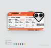 COLORFUL BOARDING PASS - JETSTAR AIRLINES