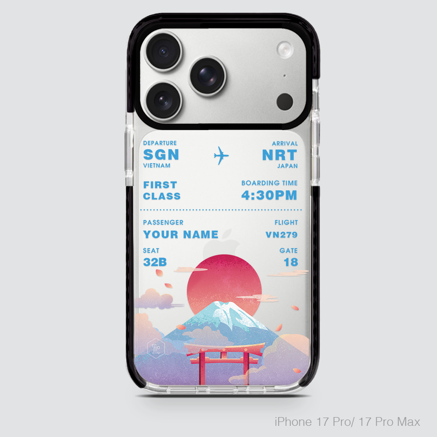 COLORFUL BOARDING PASS - JAPAN