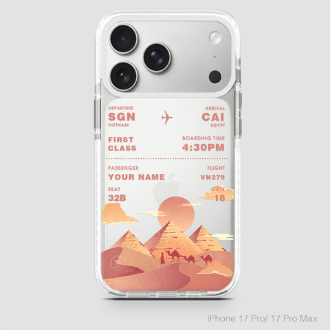 COLORFUL BOARDING PASS - EGYPT