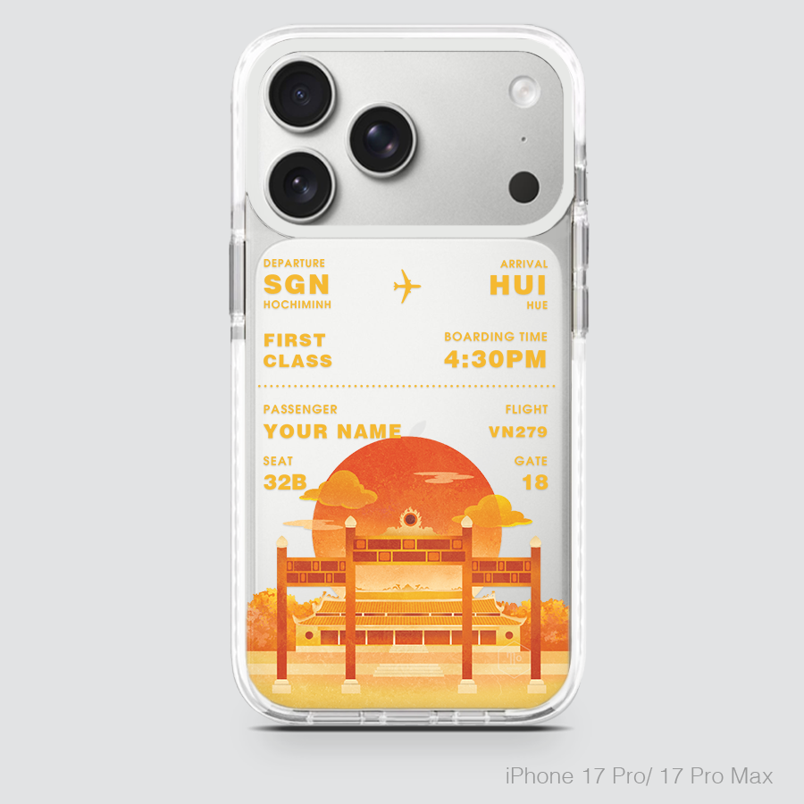 COLORFUL BOARDING PASS - HUẾ