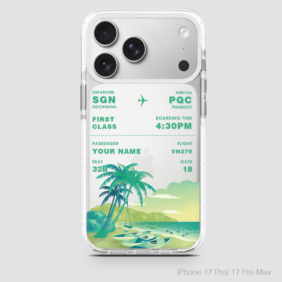 COLORFUL BOARDING PASS - PHÚ QUỐC