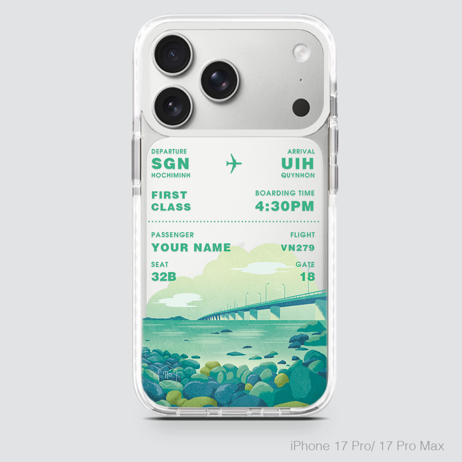 COLORFUL BOARDING PASS - QUY NHƠN