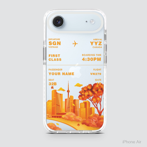 COLORFUL BOARDING PASS - CANADA