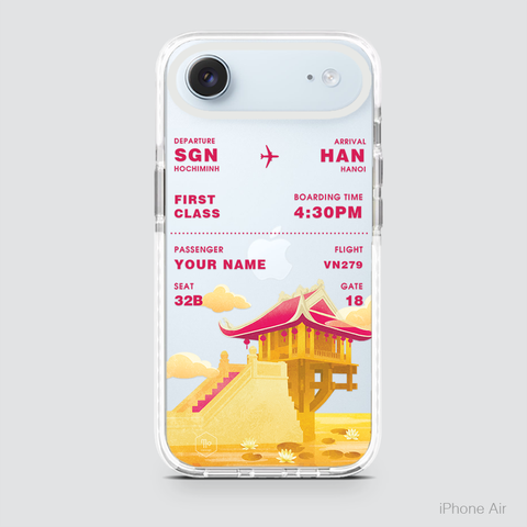 COLORFUL BOARDING PASS - CHÙA MỘT CỘT