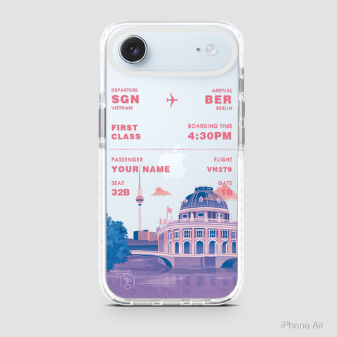 COLORFUL BOARDING PASS - GERMANY