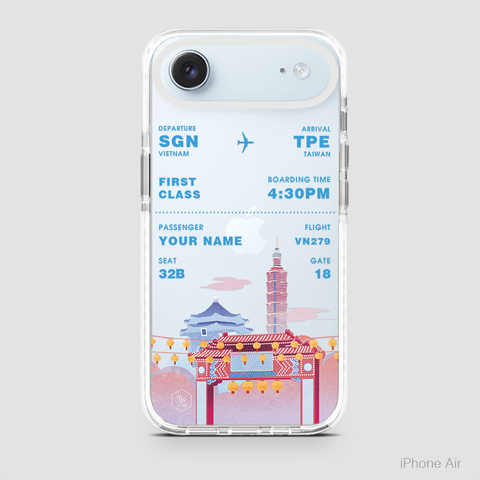 COLORFUL BOARDING PASS - TAIWAN