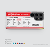 COLORFUL BOARDING PASS - VIETJET AIRLINES