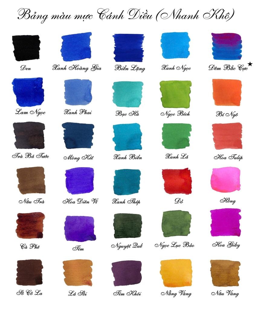 Mực Cánh Diều nhanh khô