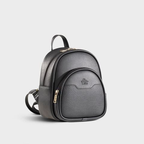 Balo Lata (Thời trang nữ kiểu dáng gọn nhẹ vừa A5 - Balo da BAL83)