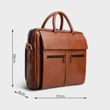  Cặp Công Sở Lata (Thời trang nam đựng laptop 14 inch - Cặp da CA09) 