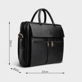  Cặp Công Sở Lata (Thời trang nam đựng laptop 14 inch - Cặp da CA09) 