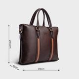  Cặp Công Sở Lata (Thời trang nam đựng laptop 14 inch - Cặp da CA14) 
