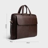  Cặp Công Sở Lata (Thời trang nam đựng laptop 13.3 inch - Cặp da CA21) 
