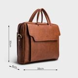  Cặp Công Sở Lata (Thời trang nam đựng laptop 15 inch - Cặp da CA27) 