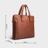  Cặp Công Sở Lata (Thời trang nam đựng laptop 13 inch - Cặp da CA28) 