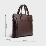  Cặp Công Sở Lata (Thời trang nam đựng laptop 13 inch - Cặp da CA28) 