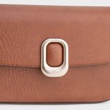  Túi Lata (Thời trang nữ khóa oval phối gương mini - Túi đeo chéo da HN144) 