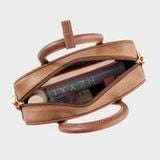  Túi Lata (Thời trang nữ form hộp phối viền chỉ size 23 - Túi đeo chéo da HN140) 