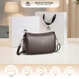  Hộp quà tặng túi đeo chéo nữ Lata HN116 Màu Nâu 