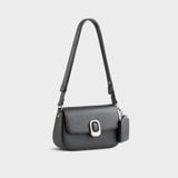  Túi Lata (Thời trang nữ khóa oval phối gương mini - Túi đeo chéo da HN144) 