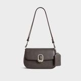  Túi Lata (Thời trang nữ khóa oval phối gương mini - Túi đeo chéo da HN144) 