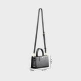  Túi Lata (Thời trang nữ dáng hộp ngang size 21 - Túi xách da TX25) 