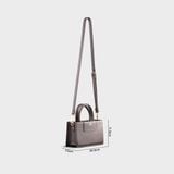  Túi Lata (Thời trang nữ dáng hộp ngang size 21 - Túi xách da TX25) 
