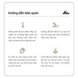  Hộp quà tặng túi đeo chéo nữ Lata HN128 Màu Đen 