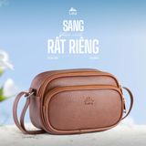  Hộp quà tặng túi đeo chéo nữ Lata HN159 Màu Nâu 